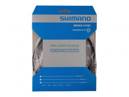 Brzdová hadička SHIMANO SM-BH59-JK 1000 mm set pro DiscBrzdy, černá (ESMBH59JKL100)