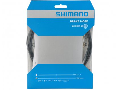 Brzdová hadička SHIMANO SM-BH59-SB 1700 mm set pro DiscBrzdy, černá (ISMBH59SBL170)