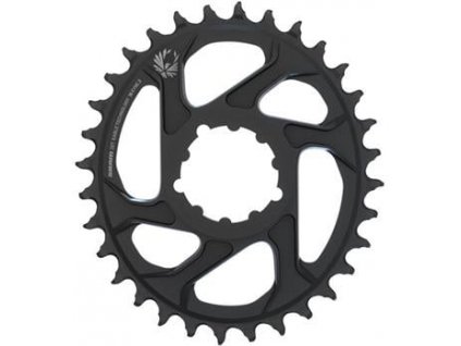 SRAM X-SYNC 2 EAGLE Oval Black  32z., Boost - převodník (11.6218.038.000)