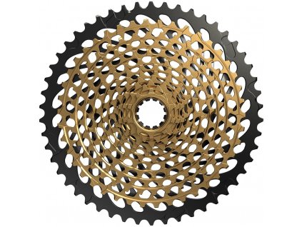 SRAM XG-1299 Eagle Gold - kazeta 12 rychlostí - 10-50 zubů, zlatá (00.2418.072.000)