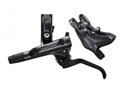 Brzdový set SHIMANO DEORE BR-M6100, páka BL-6100 přední třmen BR-M6100 polymer - set levá (EM61001JLFPRA100)