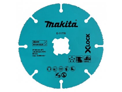 Makita E-11776 řezný kotouč TCT X-LOCK 125mm (E-11776)
