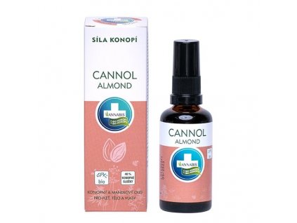 CANNOL ALMOND BIO Konopný a mandlový olej 50ml (8594167140812)