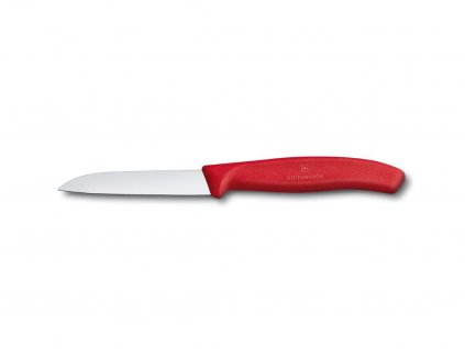 Victorinox Nůž na zeleninu plast červený, 8 cm (6.7401)