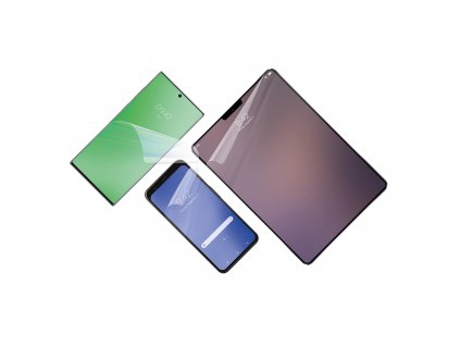 Univerzální ochranná folie FIXED Screen Protector pro displeje do 12", 250x185 mm, čirá (FIXSP-12)