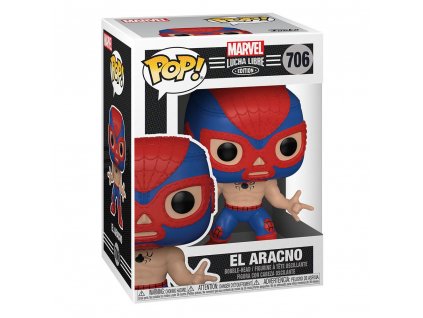 Funko POP Marvel: Luchadores- Spider-Man (FK53862)