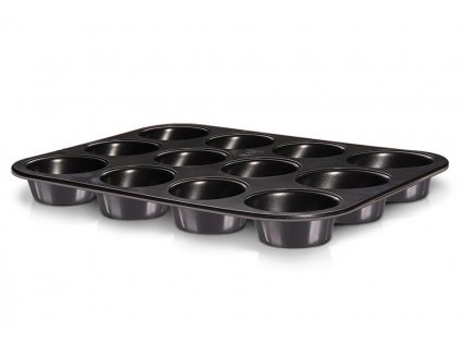 BerlingerHaus Forma na muffiny  12 ks Carbon PRO Line, 35 x 26,5 x 3 cm (BH-1821)