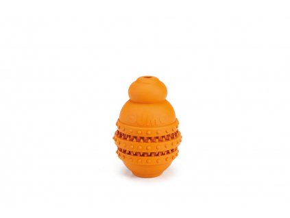Beeztees Hračka Sumo Play Dental S oranžový 6X6X8,5cm (KF-626624)