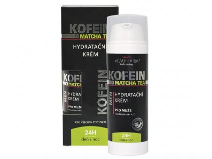 Vivapharm Kofein a Matcha Tea hydratační krém pro muže 50ml (95503)