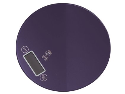 BerlingerHaus Váha kuchyňská digitální kulatá 5 kg Purple Eclipse Collection (BH-9434)