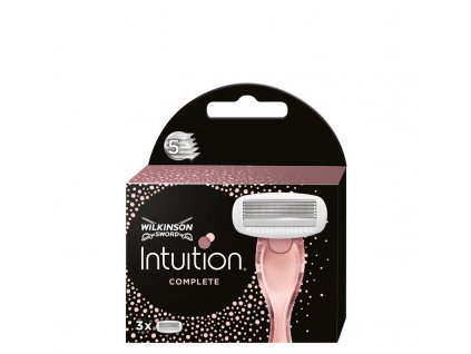 Wilkinson Sword Intuition Complete 3 náhradní hlavice (4027800006304)