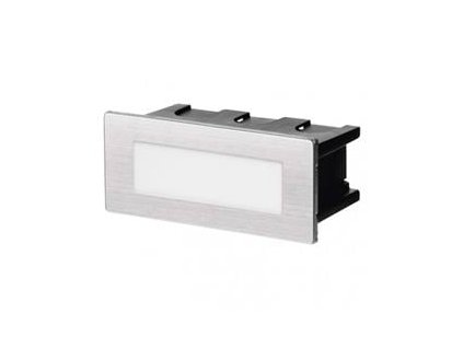 LED orientační vestavné svítidlo AMAL 123×53, 1,5W tep. bílá,IP65 (ZC0108)