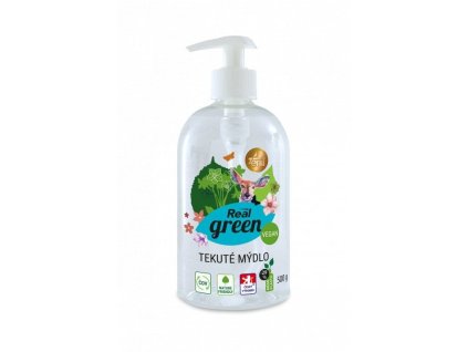 Real green clean tekuté mýdlo 500 g (8594004375940)