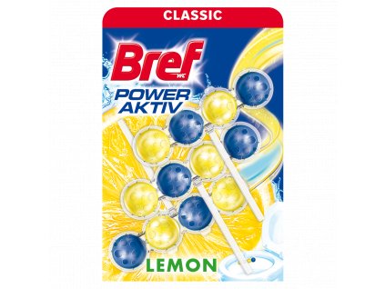 Bref WC blok Power Active Lemon 3x50g (9000100753371)