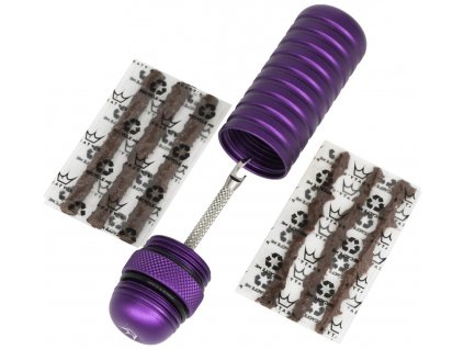 PEATY'S HOLESHOT TUBELESS PUNCTURE PLUGGER KIT - VIOLET (PPR-TPP-VLT-12) (00085919_1_1)