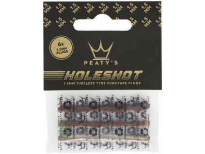 PEATY'S HOLESHOT TUBELESS PUNCTURE PLUGGER REFILL PACK (6X 1.5MM) (PPR-TPP-RP1-12) (00085920_1_1)