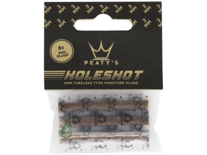 PEATY'S HOLESHOT TUBELESS PUNCTURE PLUGGER REFILL PACK (6X 3MM) (PPR-TPP-RP3-12) (00085921_1_1)