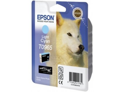 Epson T0965 Inkoustová Light Cyan ULTRACHROME K3 pro Stylus Photo R2880 - originální (C13T09654010)