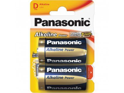 Panasonic LR20 2BP D Alk Power