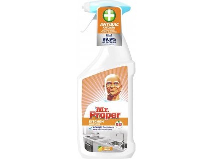 Mr. Proper Kitchen Čisticí Antibakteriální Sprej, 750 ml (8006540151310)