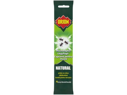 Orion Natural mucholapka pásová 4ks (8595059707038)