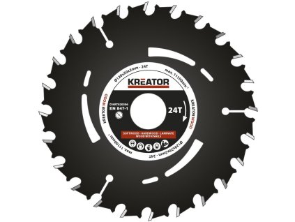 Kreator KRT020306 - Pilový kotouč pro ponorné pily 120mm, 24T (KRT020306)