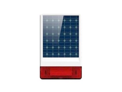iGET SECURITY P12 - venkovní solární siréna, obsahuje také dobíjecí baterii, pro alarm M3B a M2B (75020212)