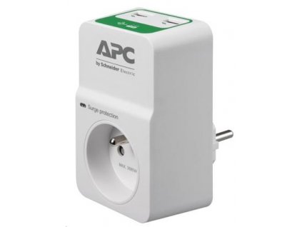 APC Essential SurgeArrest 1 česká zásuvka, 2portová USB nabíječka