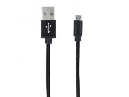 Datový kabel Forever USB/USBmicro 1m 1A černý (DATAMICROTFO02)