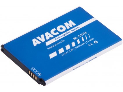 Avacom baterie do mobilu LG D855 G3 Li-Ion 3,8V 3000mAh (náhrada BL-53YH) (GSLG-D855-3000)