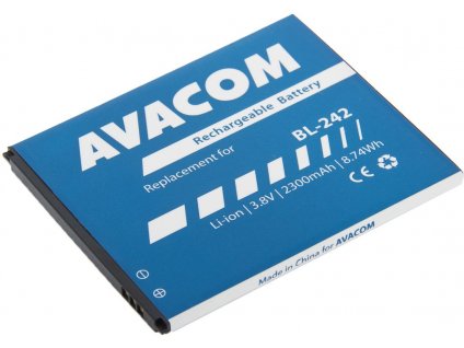 Avacom baterie do mobilu Lenovo A6000 Li-Ion 3,8V 2300mAh (náhrada BL242) (GSLE-BL242-2300)