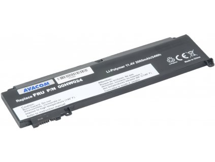 Avacom Lenovo ThinkPad T460s Li-Pol 11,4V 2065mAh 24Wh (NOLE-T460s2-P62)