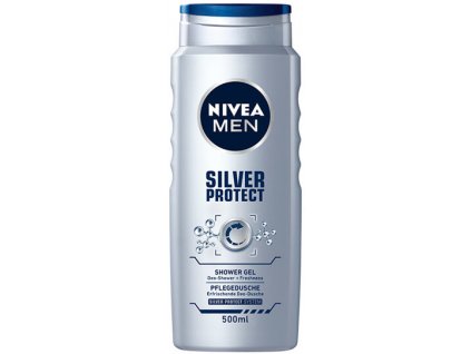 Nivea Men Silver Protect sprchový gel 500 ml Pro muže