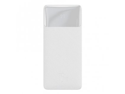 Baseus Bipow powerbanka s digitálním displejem 20000mAh 15W bílá (PPBD050102)