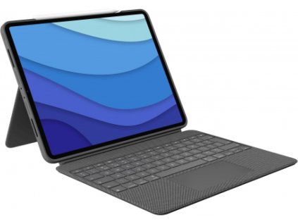 Logitech Combo Touch pro iPad Pro 12,9" (5. gen), šedá - CZ (920-010257_CZ)