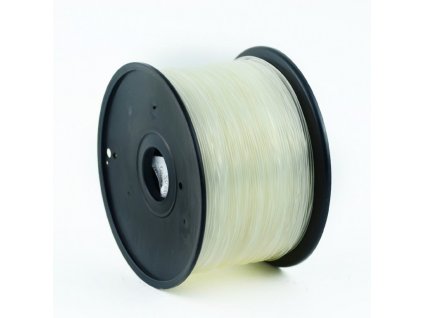 Gembird filament ABS 1.75mm 1kg, transparentní