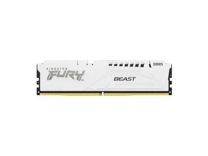 Kingston Fury Beast White DIMM DDR5 32GB 5600MHz, Intel XMP, bílá (Kit 2x 16GB) (KF556C40BWK2-32)