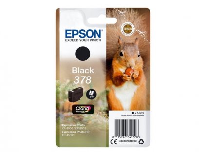 Epson 378 Claria Photo HD Ink černá - originální (C13T37814010)