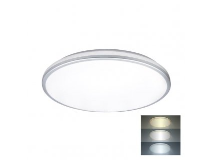Solight LED osvětlení s ochranou proti vlhkosti, IP54, 24W, 2150lm, 3CCT, 38cm (WO797)