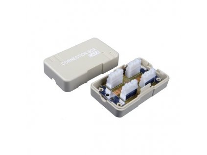 SOLARIX spojovací box, CAT6, STP, 8p8c, LSA+/Krone