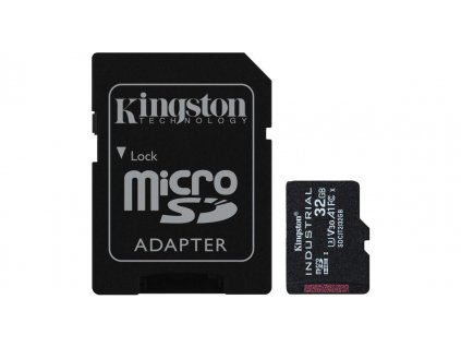 Kingston microSDHC 32GB Industrial + SD adaptér (SDCIT2/32GB)