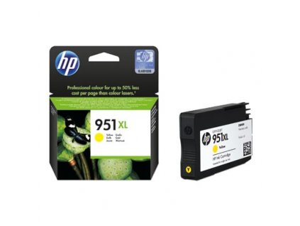 Žlutá inkoustová kazeta HP 951XL (CN048AE)