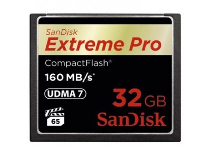 SanDisk Extreme Pro CompactFlash 32GB 160MB/s VPG 65, UDMA 7 (SDCFXPS-032G-X46)