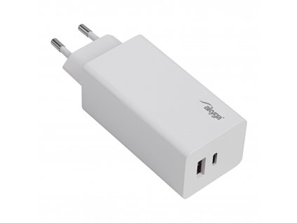 Akyga Nabíječka univerzální USB-A + USB-C PD 5-20V (AK-CH-20)