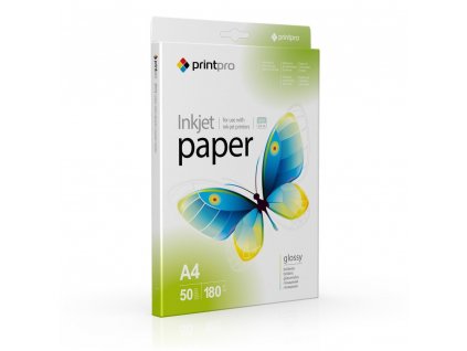 ColorWay fotopapír PrintPro lesklý 180g/m2, A4, 50 listů (PGE180050A4)
