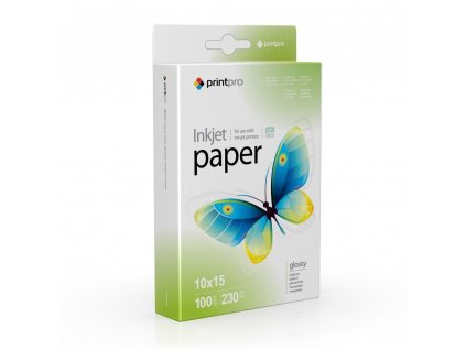 ColorWay fotopapír PrintPro lesklý 230g/m2, 10x15cm, 100 listů (PGE2301004R)
