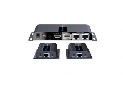 HDMI 1-2 splitter+extender po CAT6/6a/7, FULL HD, 3D (khsplit2g)