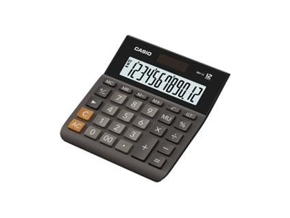 Casio MH 12 BK S EH Stolní kalkulačka (45010780)