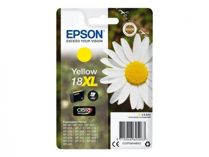 Epson T1814 Singlepack 18XL žlutá - originál (C13T18144012)