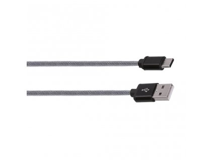 Solight USB-C kabel, USB 2.0 A konektor - USB-C 3.1 konektor, blistr, 1m (SSC1601)